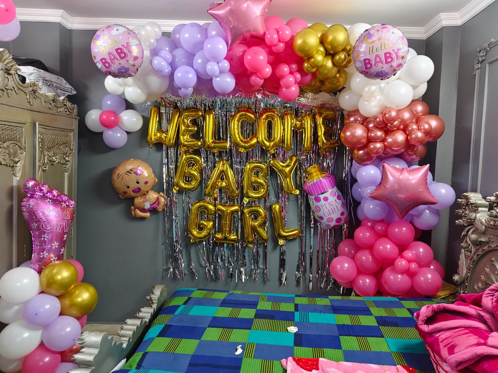 Welcome Balloon Decor
